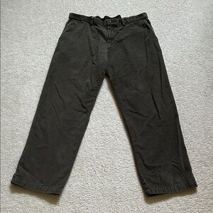 Olive Haggar Corduroy Pants